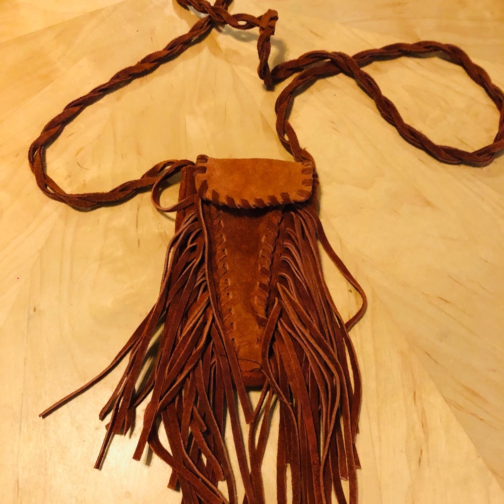 Suede Purse